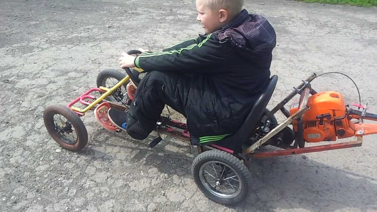 Багги своими руками с мотором от бензопилы