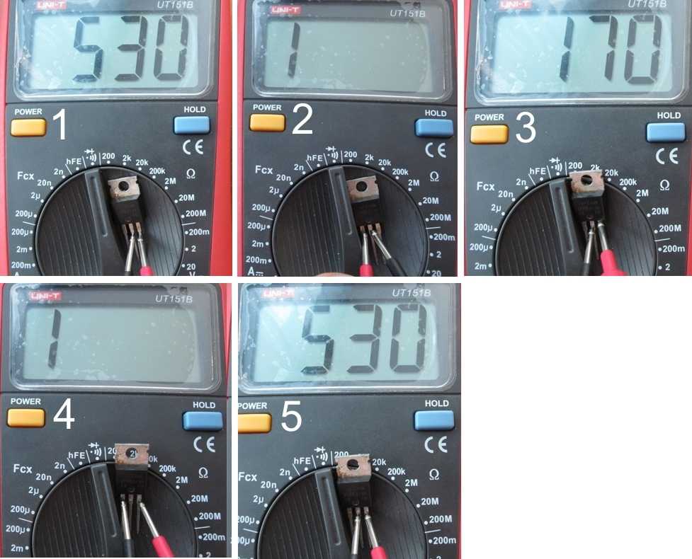 Как измерить коэффициент усиления транзистора мультиметром