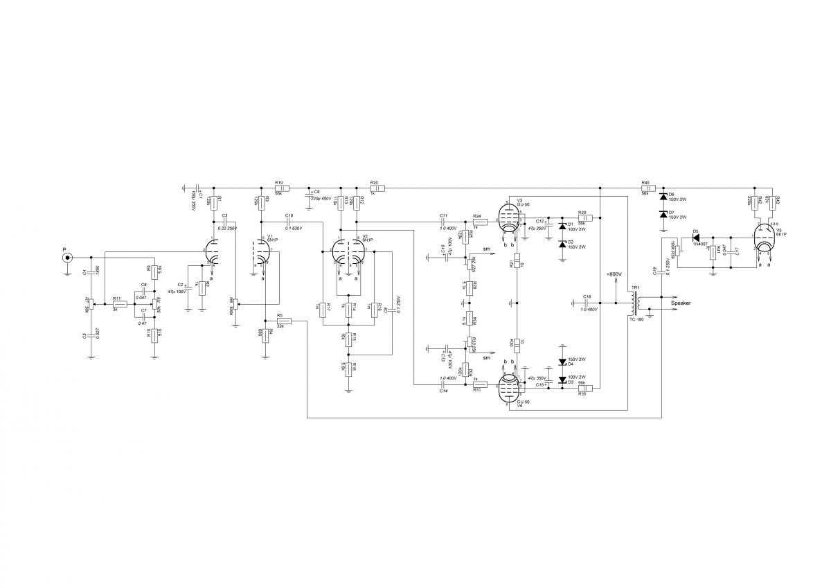 Схема усилителя hi-fi на микросхеме tda7294
