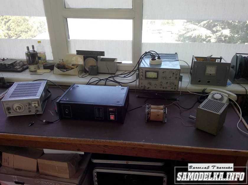 Ламповый усилитель ту-100 бу 4,2 - схема, внешний вид, фото