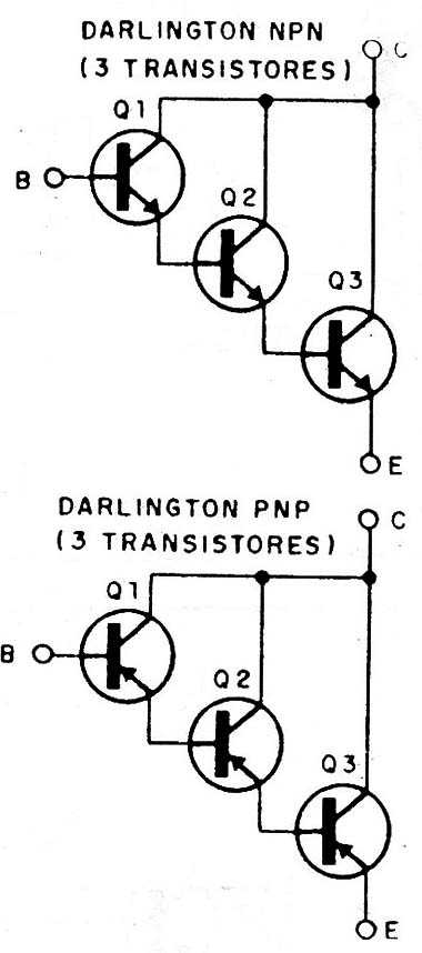 Схема дарлингтона на pnp транзисторах