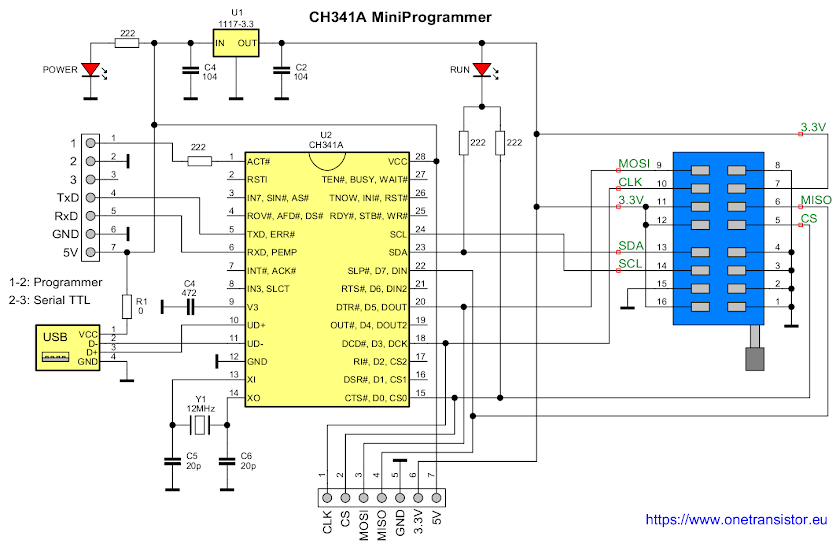 Renesas flash programmer схема