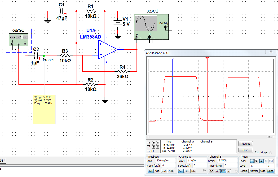 Lm358 характеристики схема