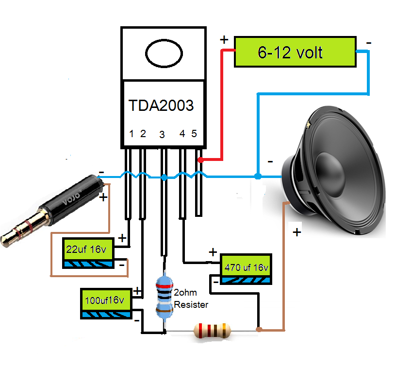 Tda7375: схема усилителя мощности - техмагия