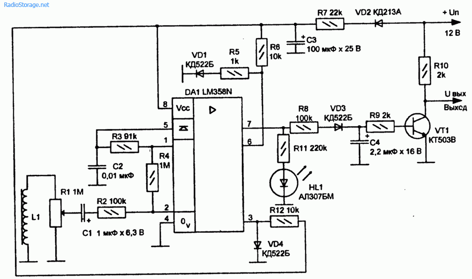 Lm358 datasheet на русском схема включения