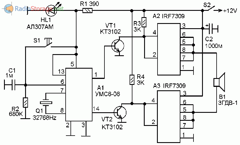 Микросхема hcf4520 схема включения