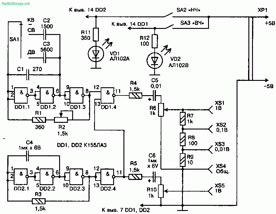Высоковольтный генератор на транзисторе