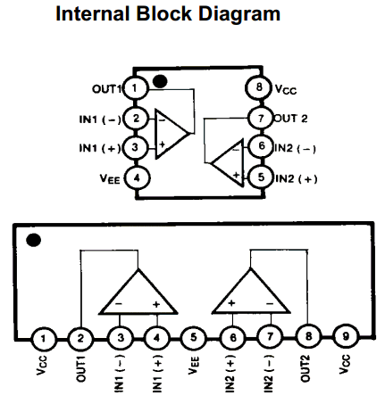 4558d datasheet схема