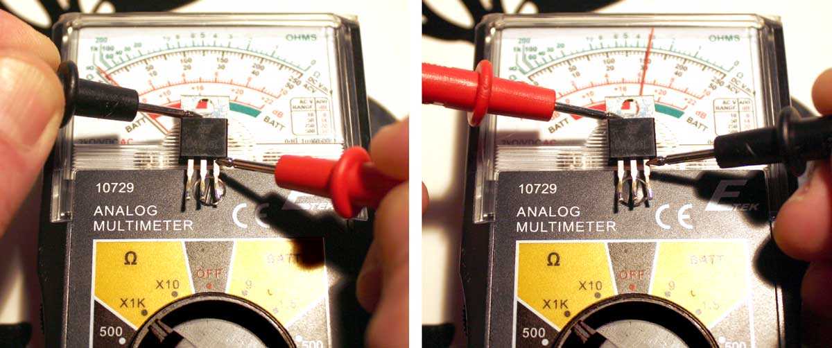 Как проверить мультиметром транзистор: испытание различных типов устройств