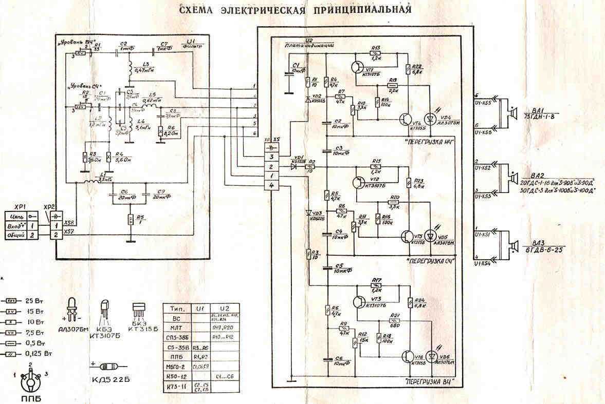 35ас 212 схема фильтра