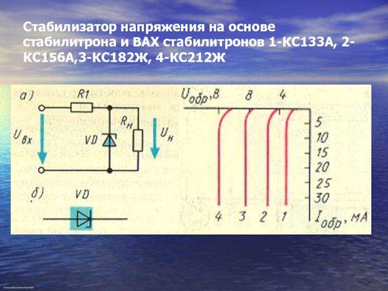 Расчет параметрического стабилизатора калькулятор