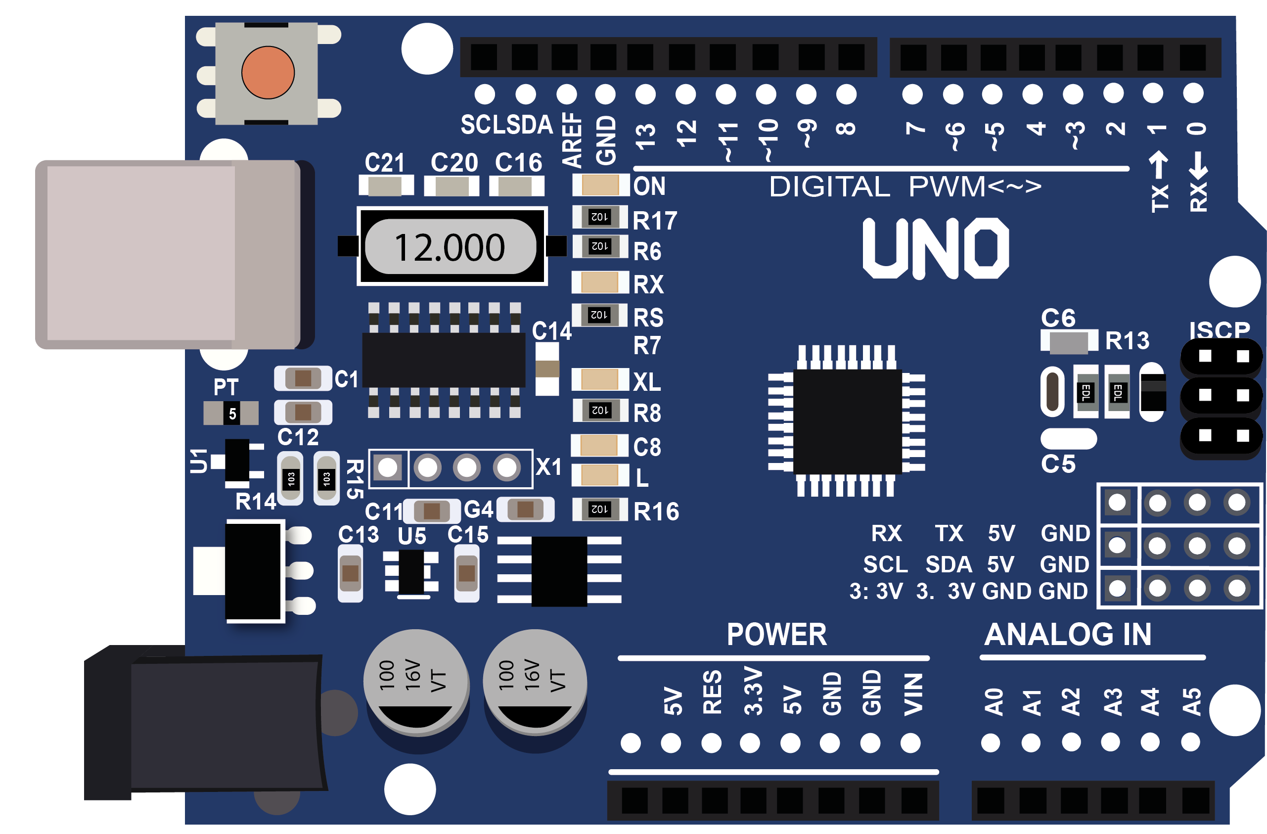 Arduino nano (нано): распиновка различных плат и схемы подключения