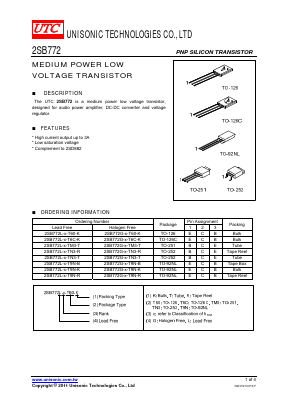 Datasheet b772 pdf ( даташит ) - stmicroelectronics