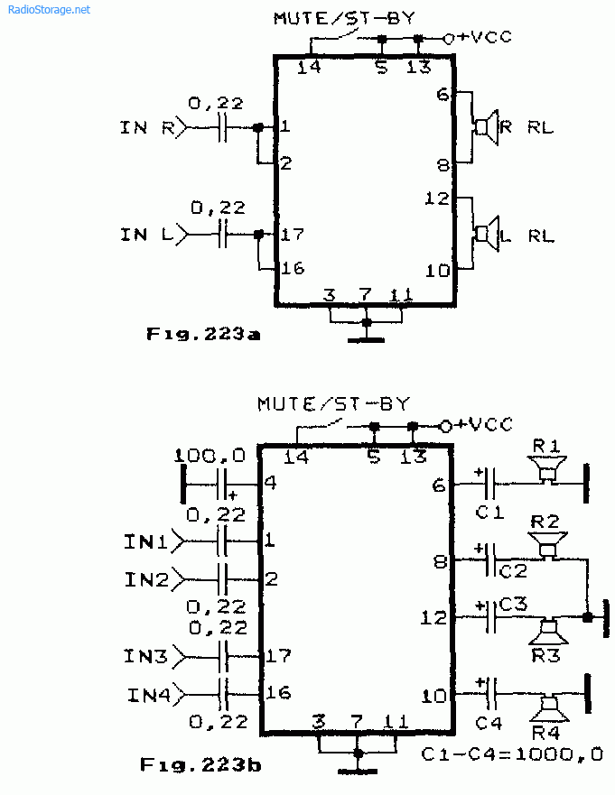 Простой усилитель мощности на микросхеме tda7384 или tda7560